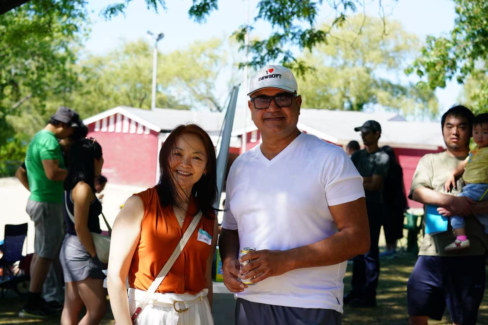 Rishi at WECAN Picnic 2026
